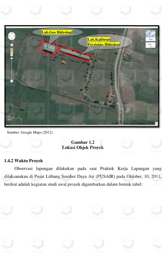 Gambar 1.2 Lokasi Objek Proyek