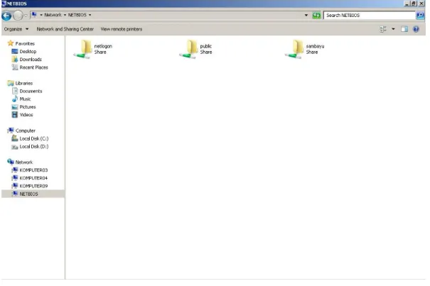 Gambar 3. NETBIOS Drive 