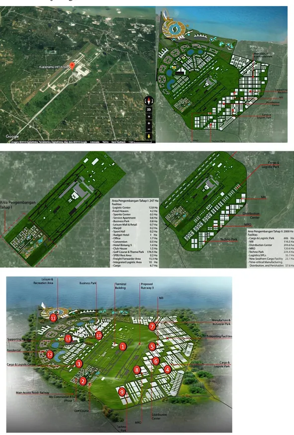 Gambar 8. Kualanamu Airport and AeroCity (Lubis, 2015) 
