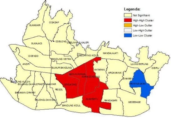 Analisis Pola Spasial Penyakit Demam Berdarah Dengue Di Kota Bandung ...