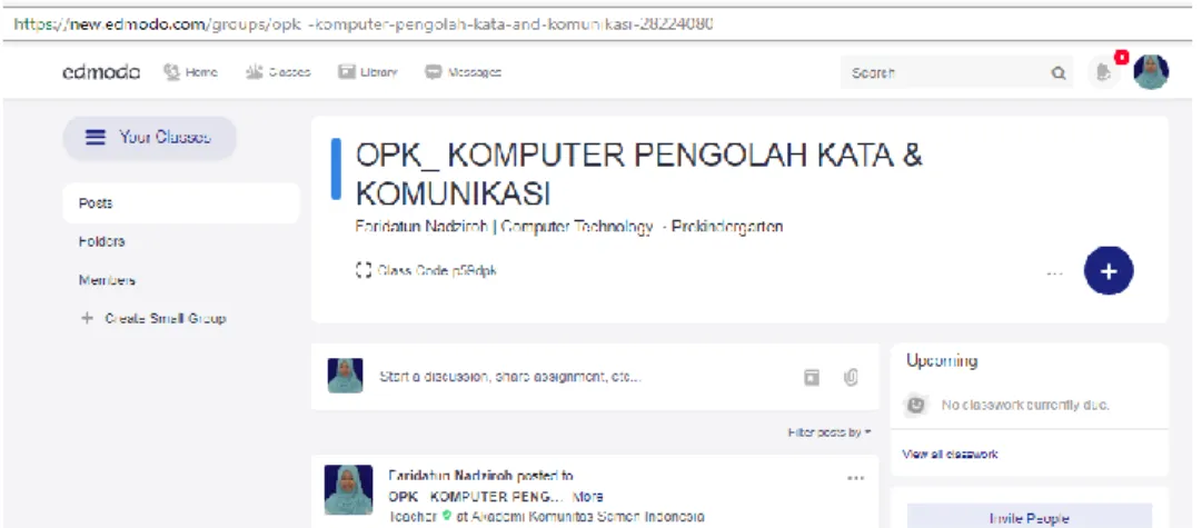 Gambar 3. Pilihan tingkatan akun user  