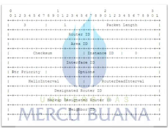 Gambar 2.4 OSPF Hello Packet 