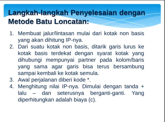 Tabel yang dihasilkan  