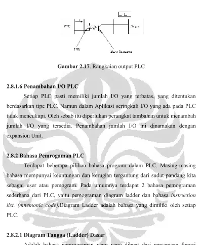 Gambar 2.17. Rangkaian output PLC