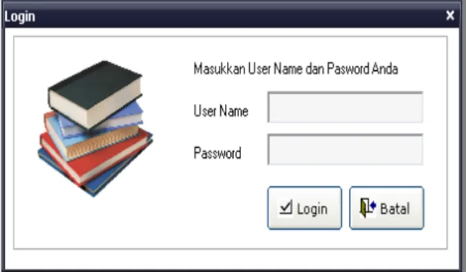 Gambar 4.8.1 Tampilan form login 