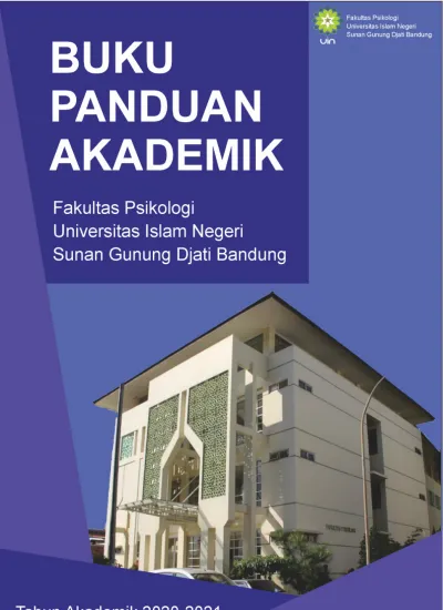 Buku Panduan Akademik Fakultas Psikologi Universitas Islam Negeri Sunan