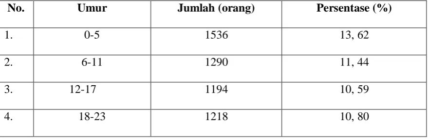 Tabel 1:  