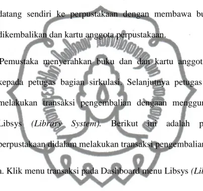 Gambar 12   Menu Transaksi 