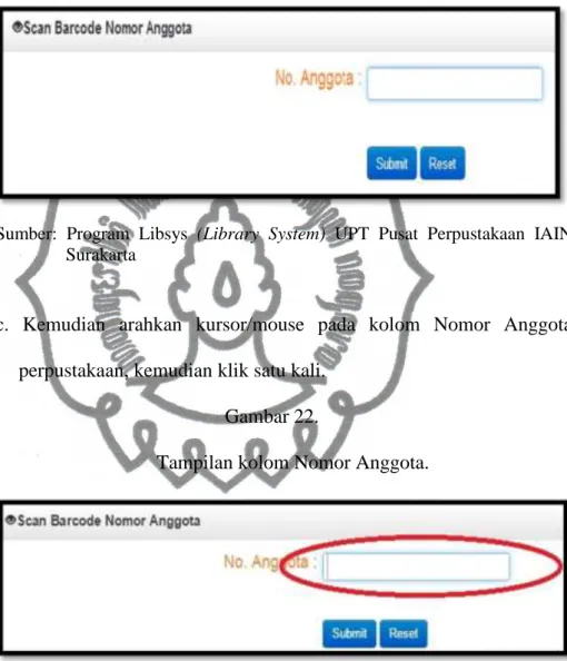 Gambar 21  Menu utama transaksi 