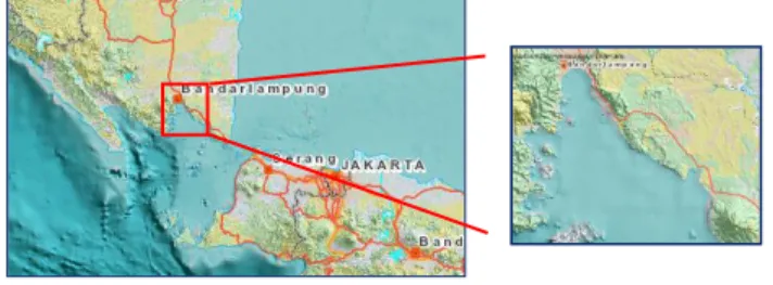 Gambar 1. Lokasi Penelitian  (Sumber : http://tanahair.indonesia.go.id/ )  Data dan Peralatan 
