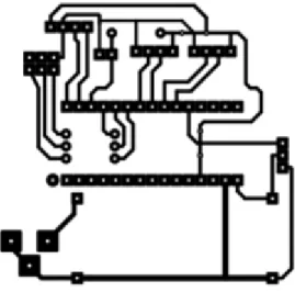Gambar 11. Tata Letak Jalur PCB 