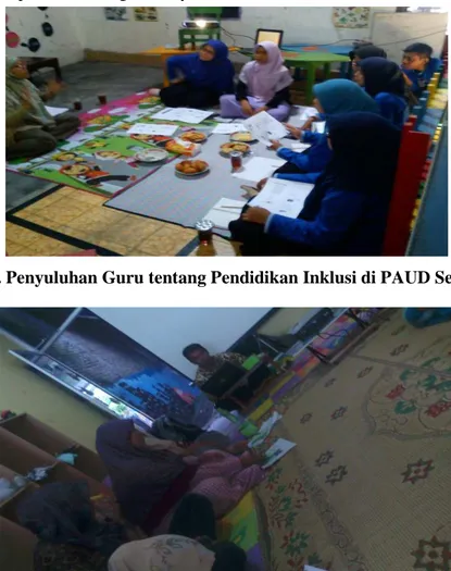 Gambar 2. Pelatihan Metode Mendongeng untuk Menarik Minat Belajar Anak di PAUD  Al Abyan 