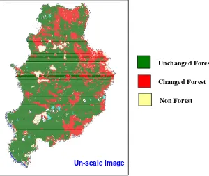 Figure 4.4.  The result of classification process that is using ERDAS Imagine 8.7, CART and See5 for period 1990 - 1997