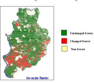 Figure 4.5.  The result of classification process that is using ERDAS Imagine 8.7, CART and See5 for period 1997 - 2001 