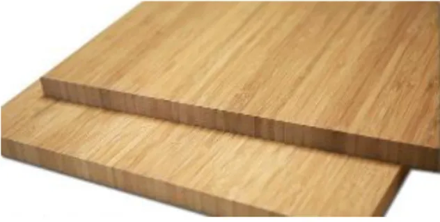 Gambar 5. Rekayasa bamboo board . 