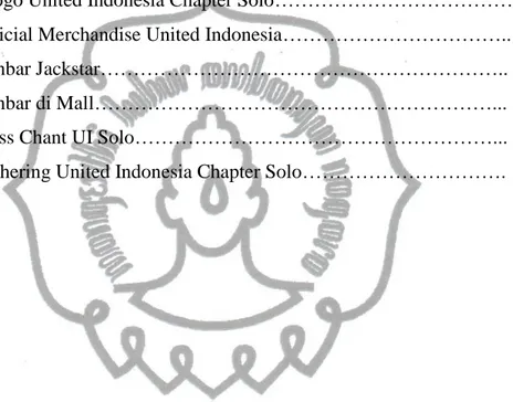 Gambar 1. Logo United Indonesia……………………………………………... 
