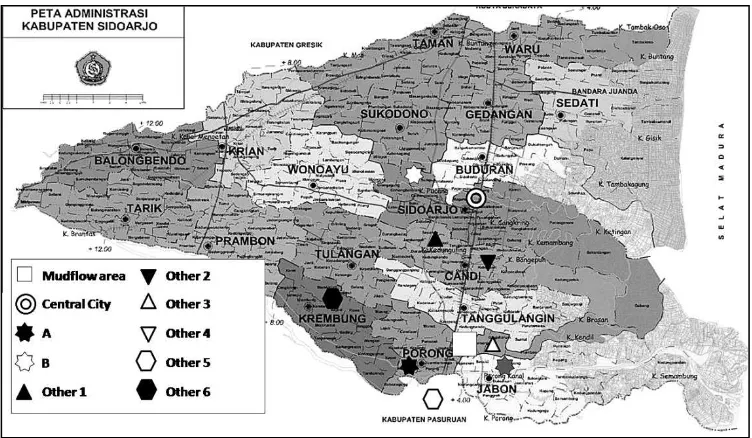 Figure 3. The Locations of Resettlement Areas 