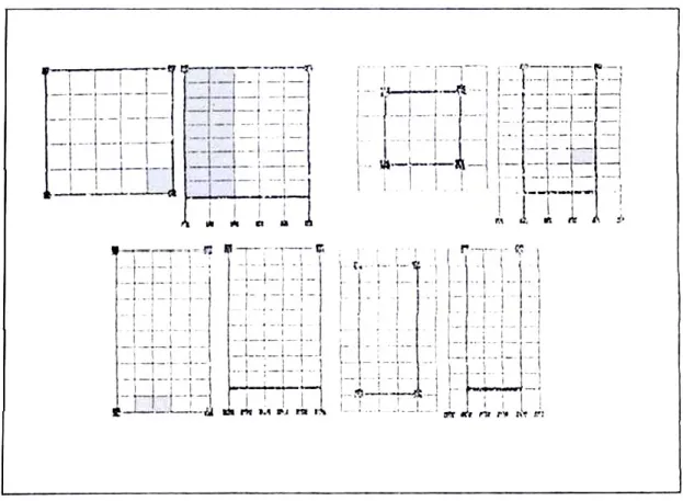 Gambar 3.8: sistem perkakuan vertikal dengan pembesaran kolom serta balok atas dan  bawah (sari, 1999)