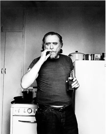 Figura 1 - Charles Bukowski. Fonte: Sítio static.squarespace.com 