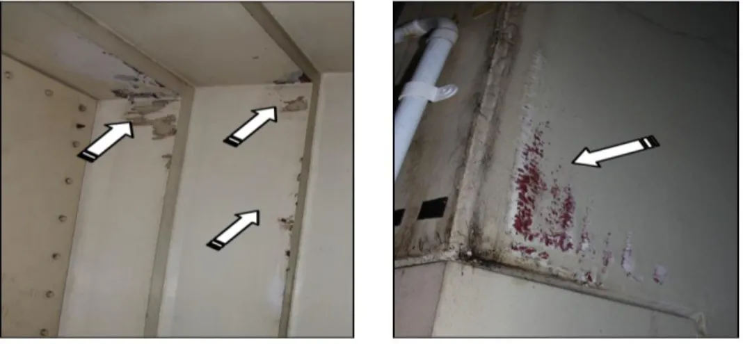 Gambar 5.  Jejak Gesekan Dinding Wall  Plug