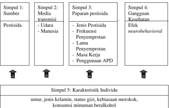 Gambar 3. Kerangka teori simpul (Triwibowo.,et.al, 2017). 