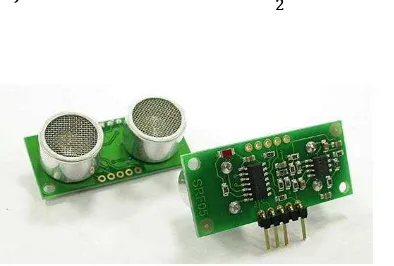Gambar 7 Sensor ultrasonik SRF05 