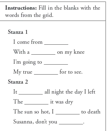 Figure 9. Pair Watching grid for “You Belong with Me” 