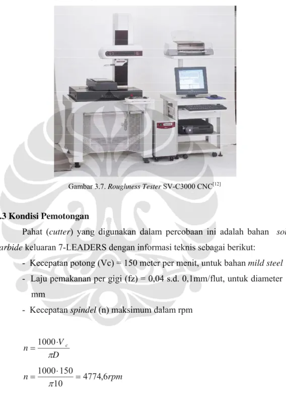 Gambar 3.7. Roughness Tester SV-C3000 CNC [12] 