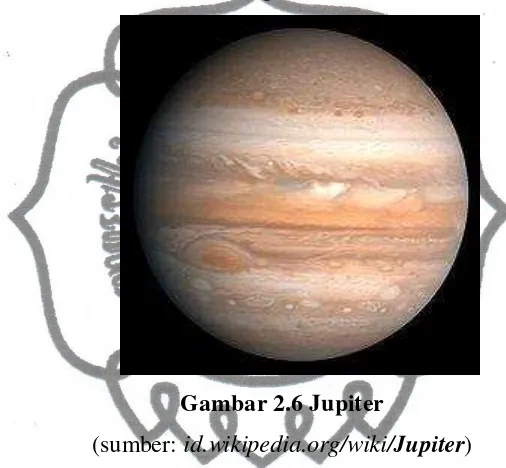 Gambar 2.6 Jupiter 