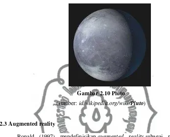 Gambar 2.10 Pluto 