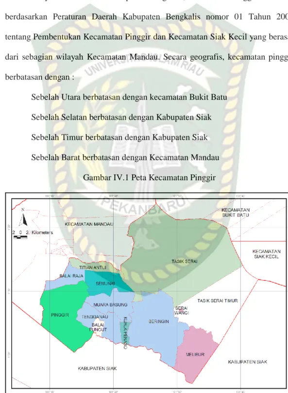 BAB IV GAMBARAN UMUM LOKASI PENELITIAN. Berdasarkan PP No. 129 Tahun ...