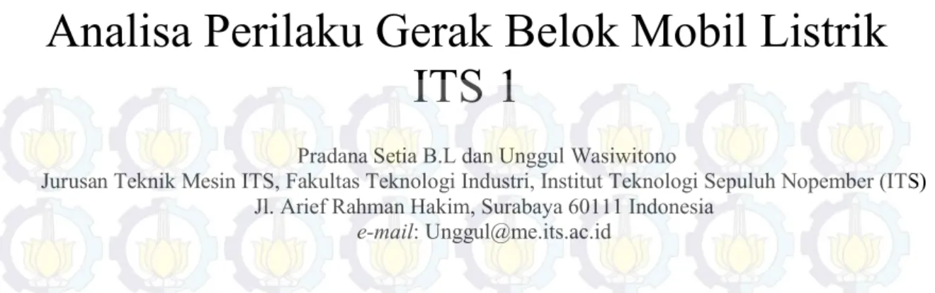 Gambar 1.  kinematika kendaraan berbelok dengan radius  Ackerman