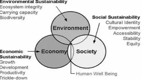 Figure 1 Sustainable Development Concept Source: United Nations, 2013 