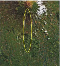 Gambar 29 Lokasi studi- dalam lingkaran (sumber; Google earth 2006) 