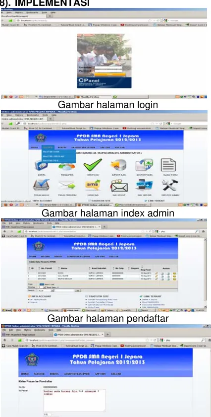 Gambar halaman login 