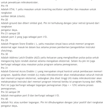 gambar emori program terdapat strobe (tanda) untuk akses memori program eksternal