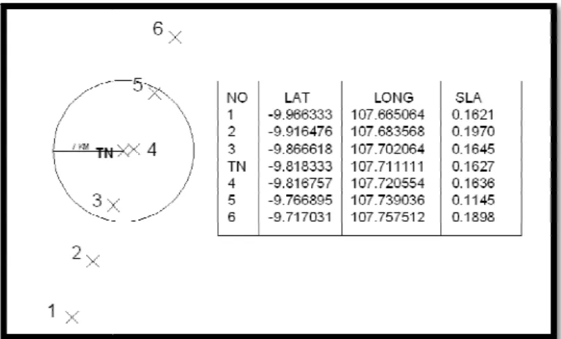 Gambar 4.1 Hasil interpolasi IDW pass 051 cycle 87 