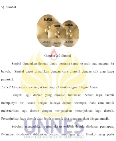Gambar 2.7 Simbal