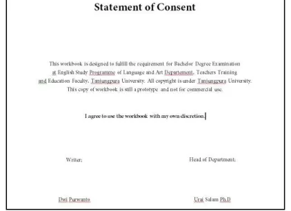 Figure 1. Cover of the Workbook 