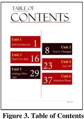 Figure 3. Table of Contents 