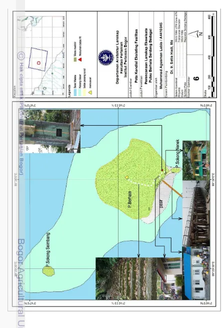 Gambar 6 Kondisi eksisting  fasilitas Pulau Berhala Serdang Bedagai 