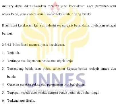 Gambar 2.2. kegagalan sistem kerja menyebabkan terjadinya kecelakaan kerja 