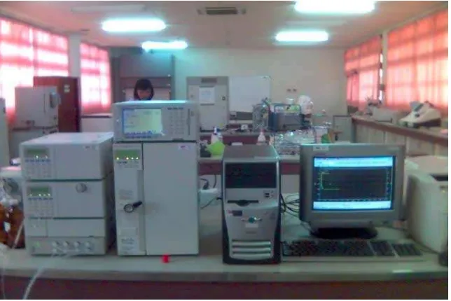 Gambar 3. Reverse Phase- High Performance Liquid Chromatography