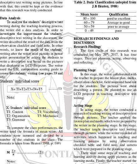 Table 2. Data Classification (adopted from 