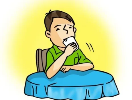 Gambar 10Cara minum yang sopan