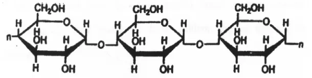 Gambar 2.3. Struktur Molekul Amilosa 