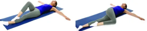 Gambar 2. Spine stretch I (Ellsworth, 2009) 