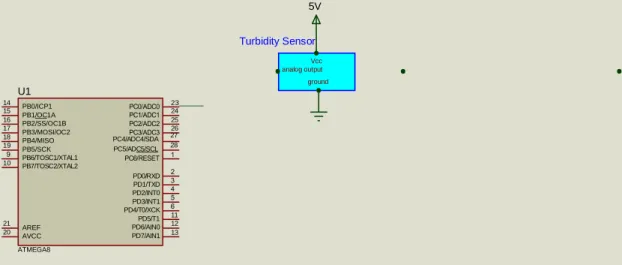 Gambar 3.3 Rangkaian Turbidity Sensor 
