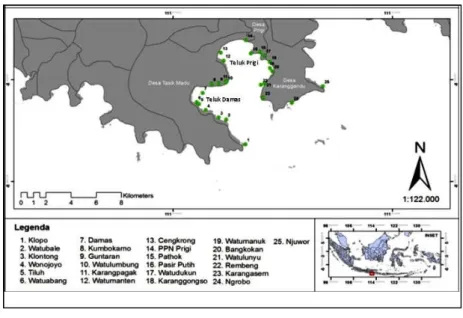 Gambar 1. Lokasi Penelitian. Figure 1. Research Location. Metode Pengumpulan dan Analisis Data