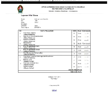 Tabel 1. Bobot Nilai Jawaban Responden 